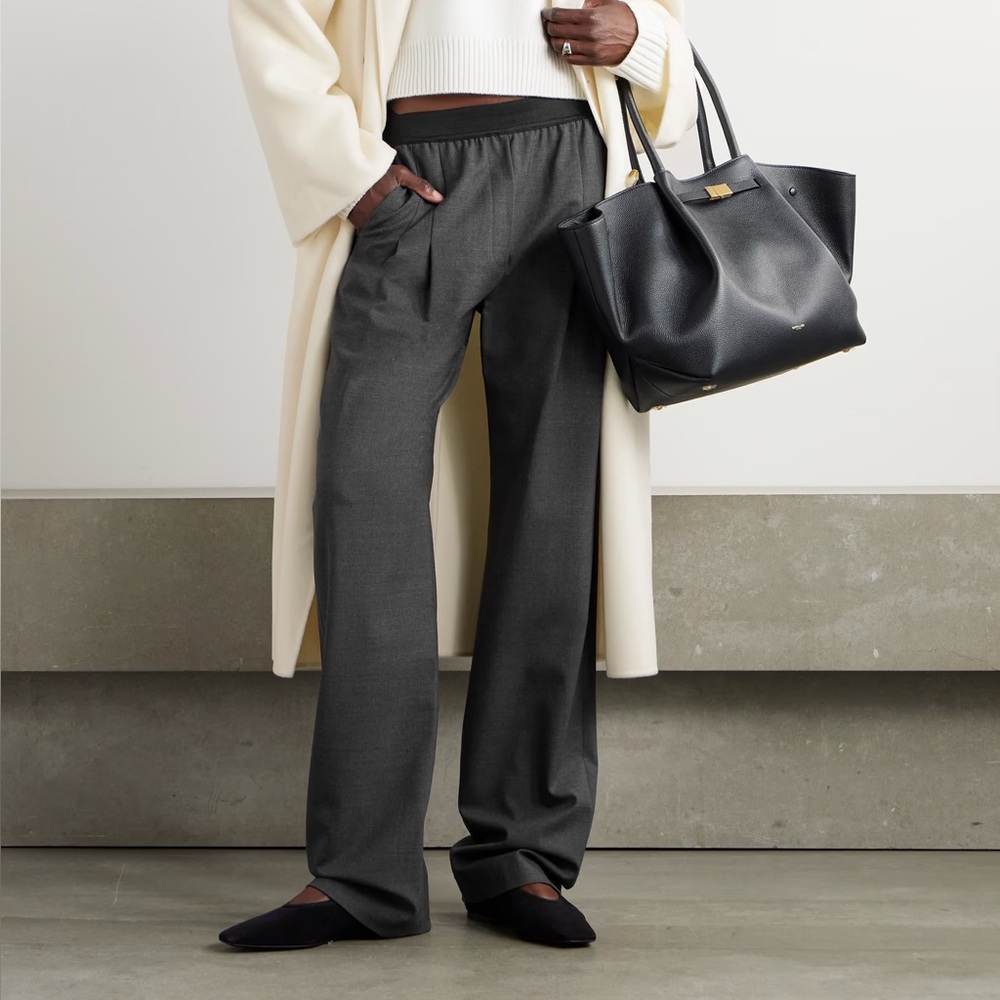 Loulou Studio Grey Niro Trousers